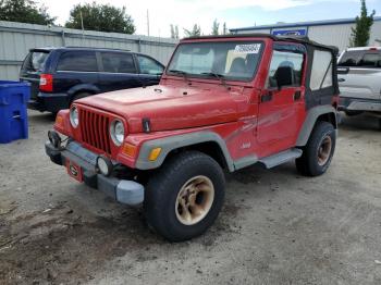  Salvage Jeep Wrangler