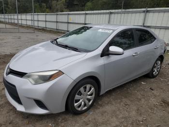  Salvage Toyota Corolla