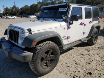  Salvage Jeep Wrangler