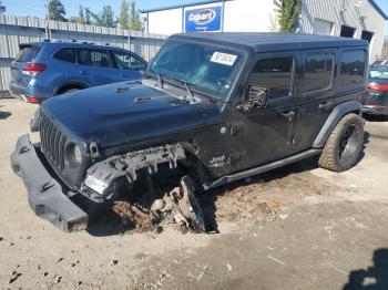  Salvage Jeep Wrangler