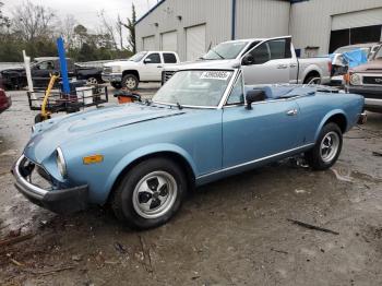  Salvage FIAT 124 Spider