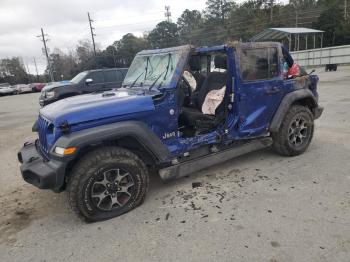  Salvage Jeep Wrangler