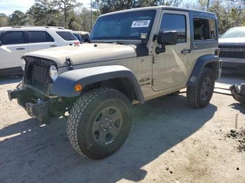  Salvage Jeep Wrangler