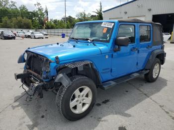  Salvage Jeep Wrangler