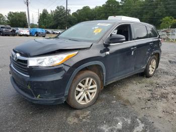  Salvage Toyota Highlander