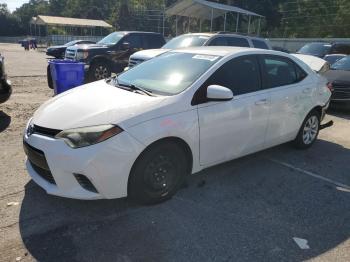  Salvage Toyota Corolla