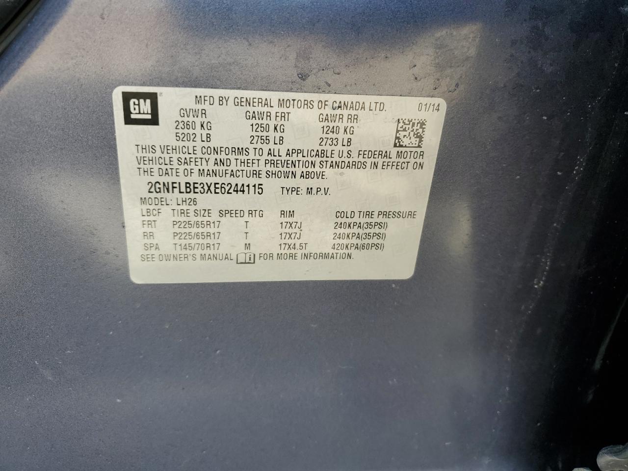 Chevrolet Equinox Lt Image 13