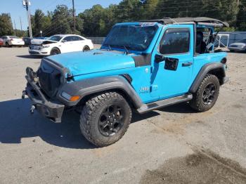  Salvage Jeep Wrangler