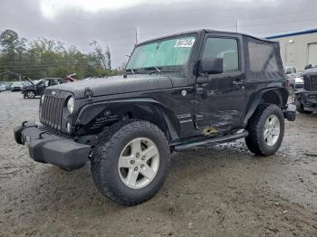  Salvage Jeep Wrangler
