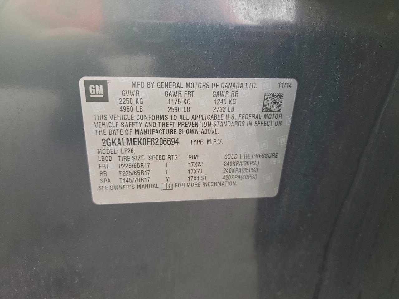 GMC Terrain Sle Image 12