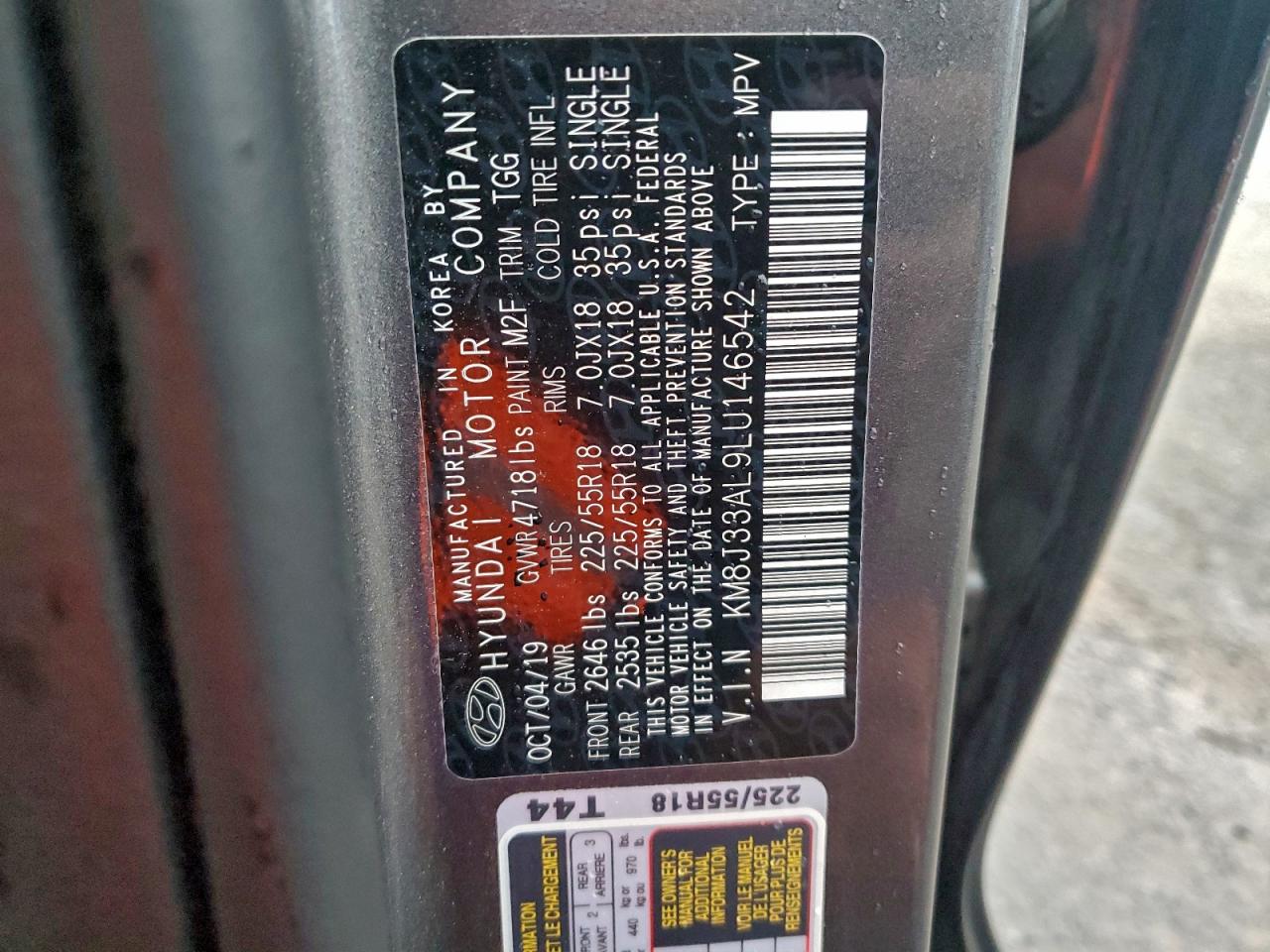 Hyundai TUCSON Limited Image 9