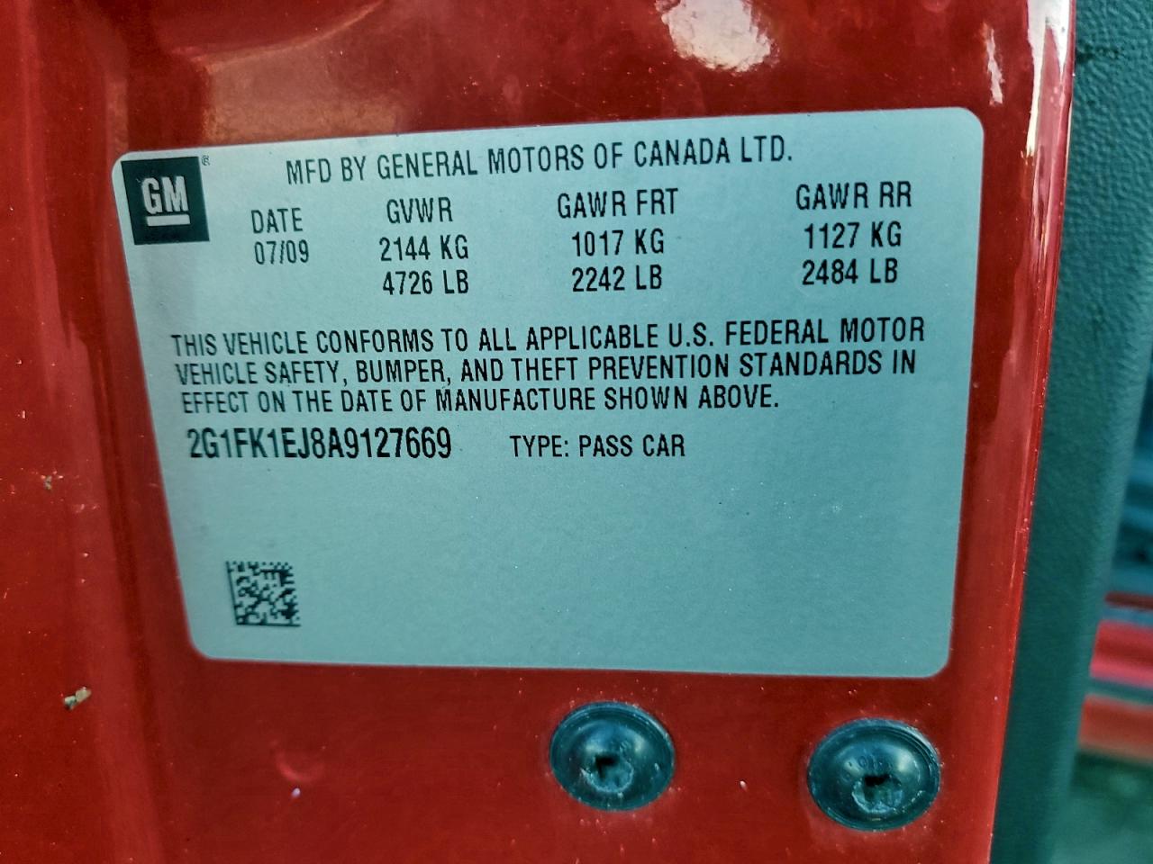 Chevrolet Camaro Ss Image 12