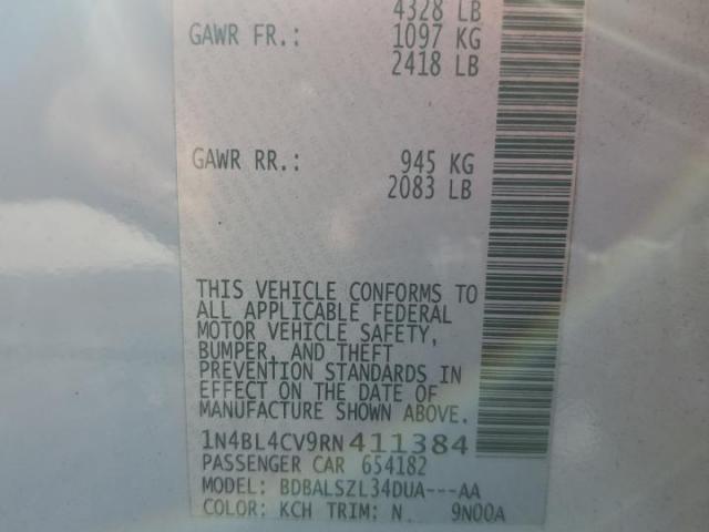 Nissan Altima Sr Image 11