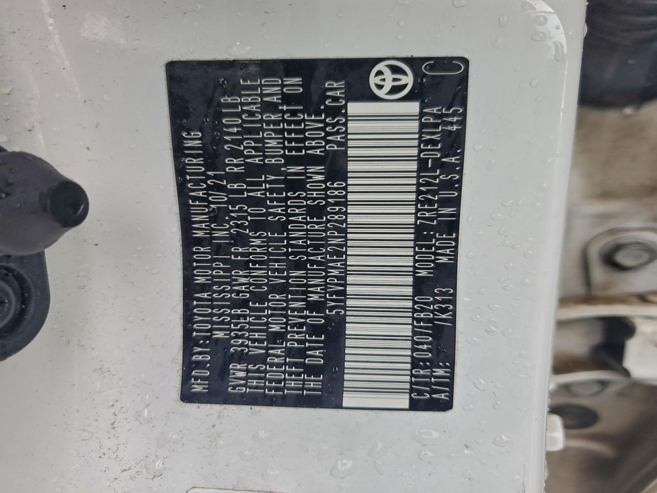 Toyota Corolla Le Image 6