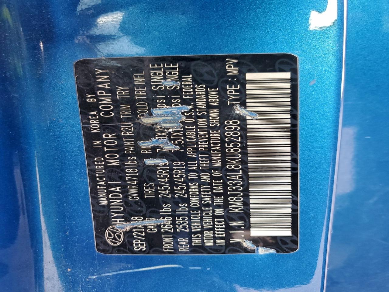 Hyundai TUCSON Limited Image 2