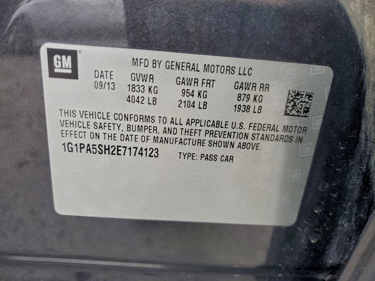 Chevrolet Cruze Ls Image 11