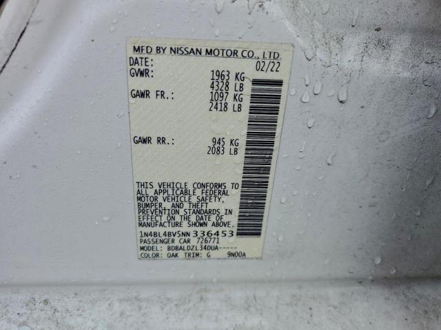 Nissan Altima S Image 8