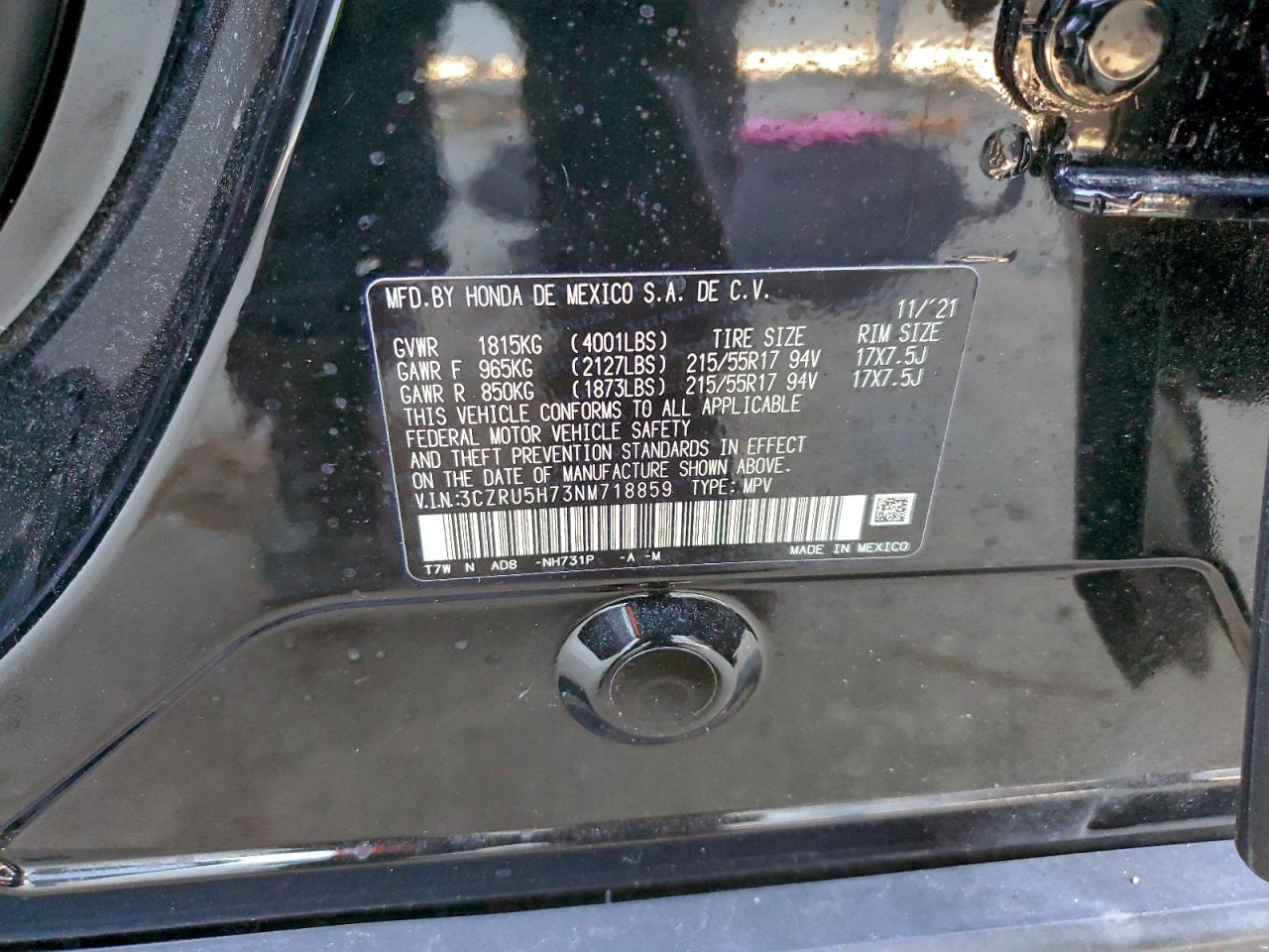 Honda HR-V Exl Image 2