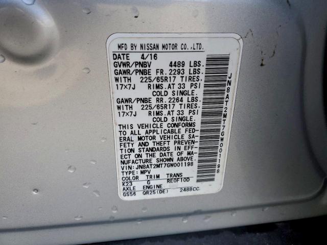 Nissan Rogue S Image 13