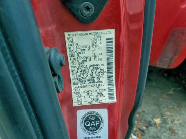 Nissan Frontier King Cab Le Image 12