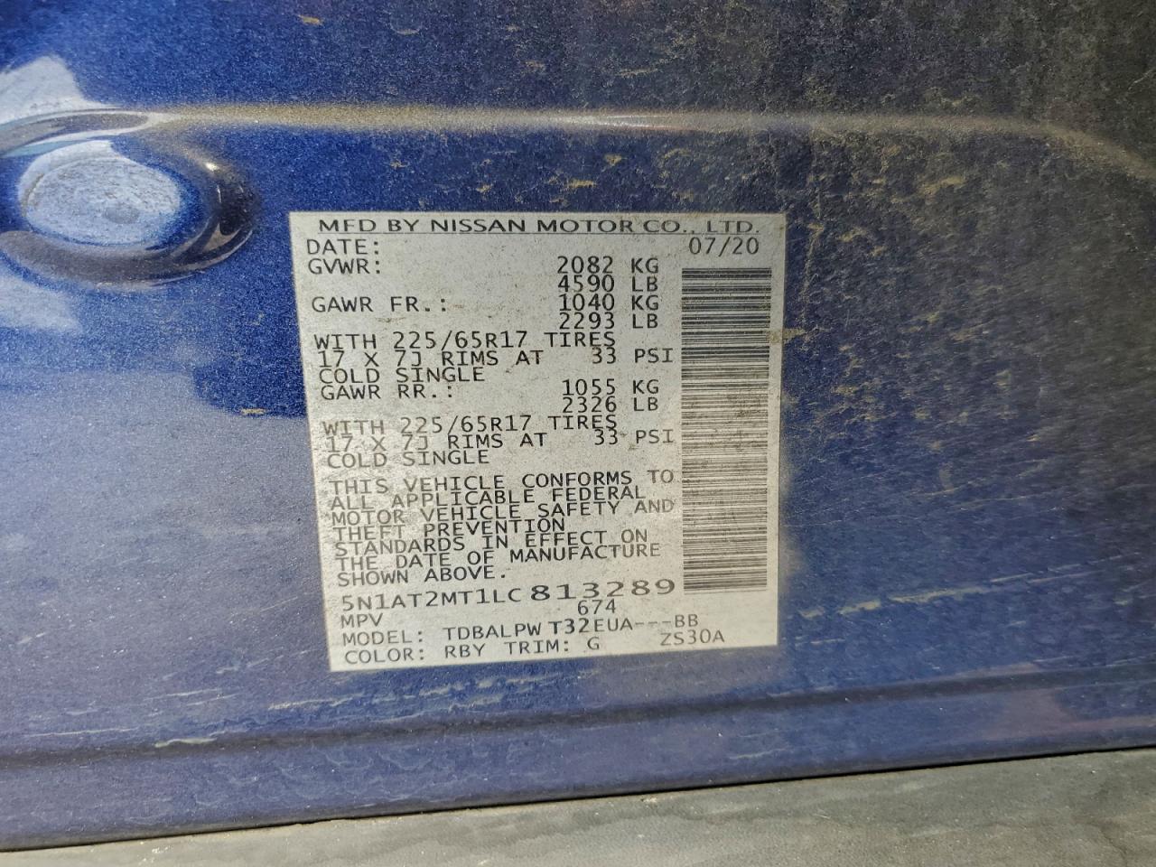 Nissan Rogue S Image 12