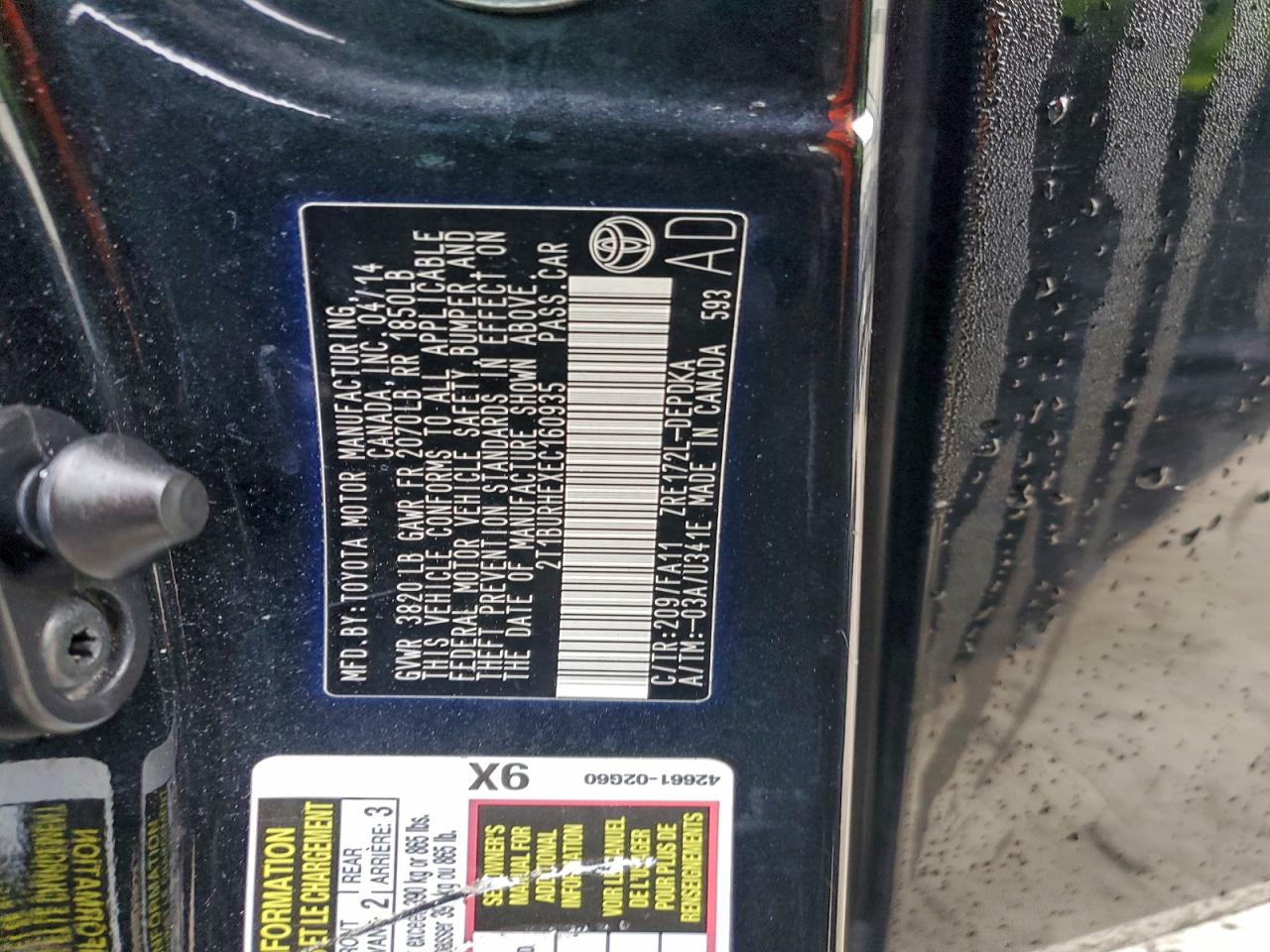 Toyota Corolla L Image 13