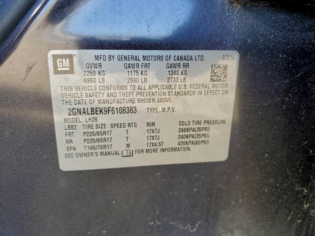 Chevrolet Equinox Lt Image 9