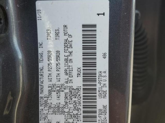 Toyota Tundra Crewmax Sr5 Image 9