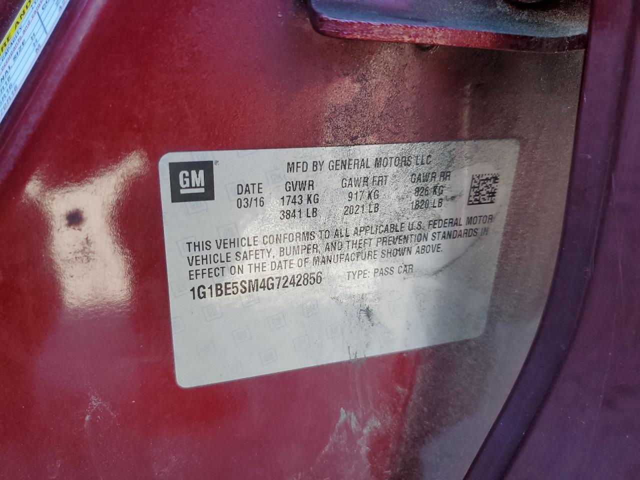 Chevrolet Cruze Lt Image 4