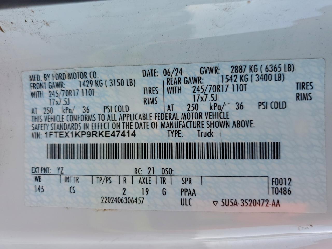 Ford F-150 Xl Image 9